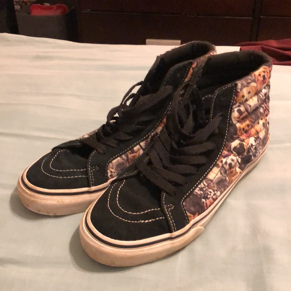 ASPCA x Vans Dog Themed SK8-Hi Shoes Size M 6.5 / W 8 VHTF